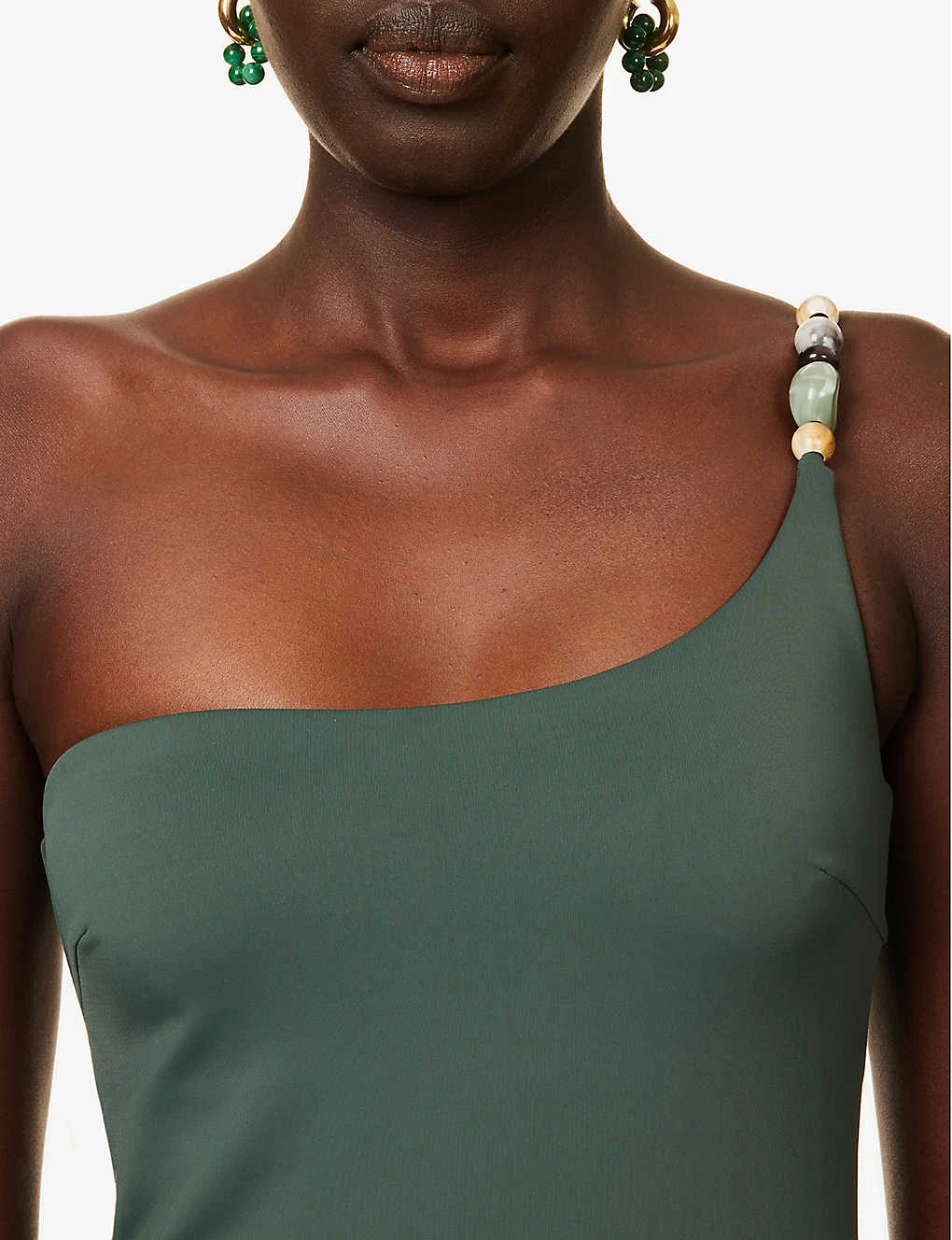 Maxime Bead-embellished One-shoulder Swimsuit 7 Maxime Bead-embellished One-shoulder Swimsuit - Image 5