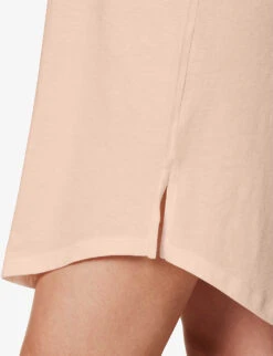 Carissa Short-sleeved Organic-cotton Mini Dress -Closet By She R04183733 PEARLPINK ALT04