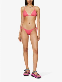 It's Now Cool Roze 90s Side-tie Bikini Bottoms -Closet By She R04185546 ROZE ALT01