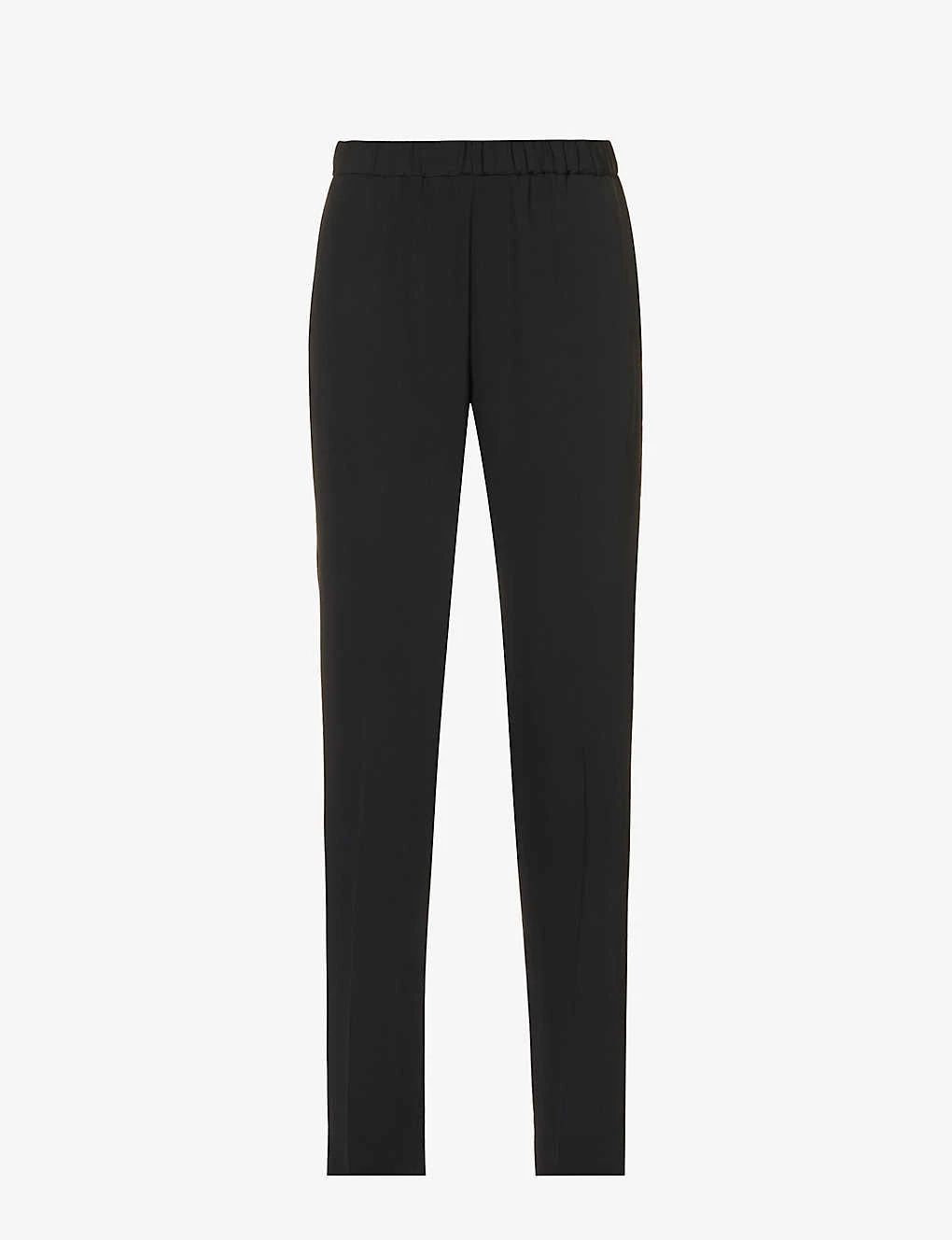 Dries Van Noten Pressed-crease Cropped Straight-leg Mid-rise Woven Trousers 2 Dries Van Noten Pressed-crease Cropped Straight-leg Mid-rise Woven Trousers