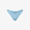 Tanga Mid-rise Recycled Stretch-nylon Bikini Bottoms -Closet By She R04189613 IRISBLUE M