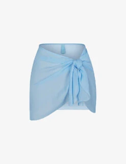 Semi-sheer Chiffon Silk Skirt