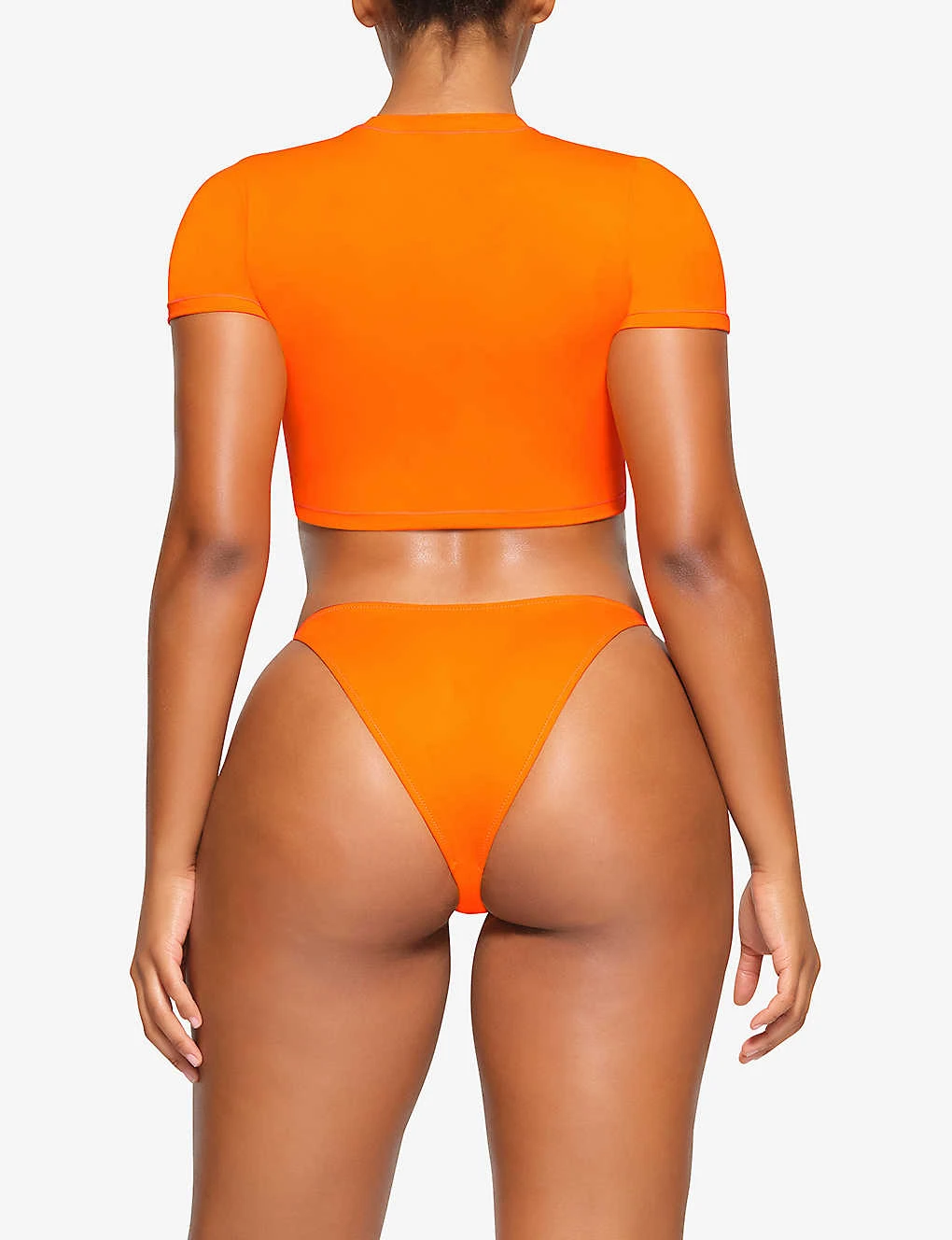 T-shirt Recycled Stretch-nylon Bikini Top 6 T-shirt Recycled Stretch-nylon Bikini Top - Image 4