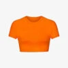 T-shirt Recycled Stretch-nylon Bikini Top -Closet By She R04189639 ORANGE M