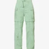 Levis Convertible Zipped Cotton-poplin Cargo Trousers -Closet By She R04191373 GRANITEGREEN M