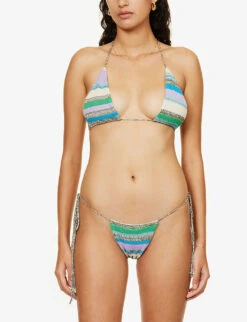 Closet By She -Closet By She R04197669 KNITTEDSTRPE ALT01