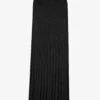 Joseph Ribbed A-line Wool Midi Skirt -Closet By She R04203815 BLACK M