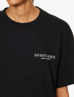 Made In California Graphic-print Regular-fit Cotton-jersey T-shirt -Closet By She R04205102 BLACKWHITE ALT04